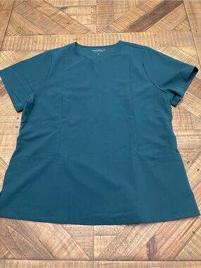 Mandala Women's Teal Short Sleeve Shirt